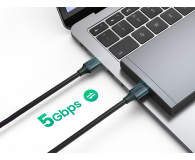 UGREEN Kabel USB 3.0 A-A  	US128 3m czarny - 1489108 - zdjęcie 3